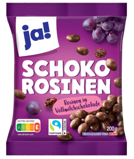 Родзинки в молочному шоколаді – німецькі продукти